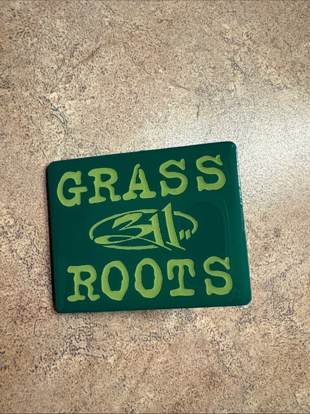 311 Grass Roots Pin, 583/2000 limited edition